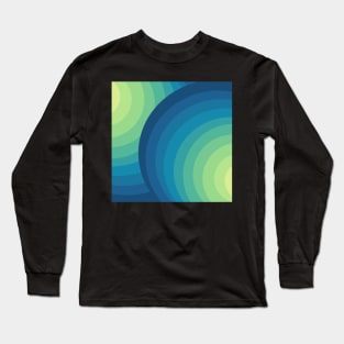 Circle gradients vibrant  -colorful Long Sleeve T-Shirt